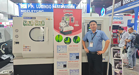 The first appearance at the exhibition in Indonesia.